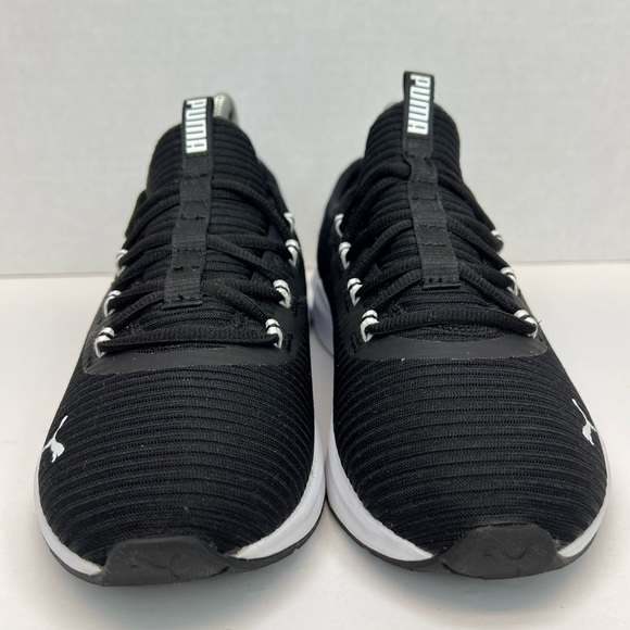 Puma Womens Softride Finesse Sport 376038-01 Black /White Sz 7 Running Sneakers - Picture 5 of 16